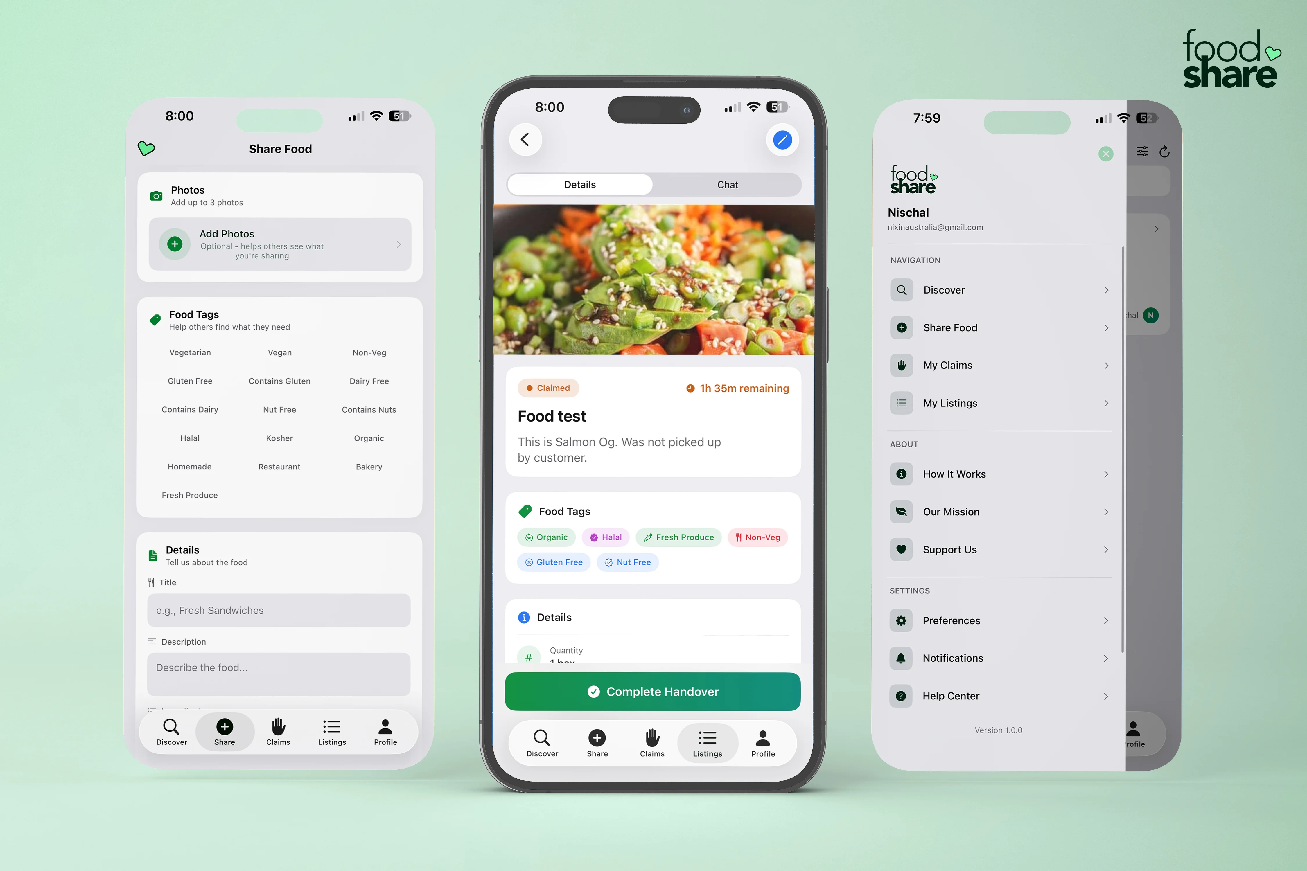 FoodShare - Food Waste and Hunger should not co-exist.